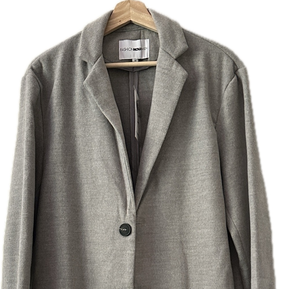 Fashion Nova Gray Men's Jacket